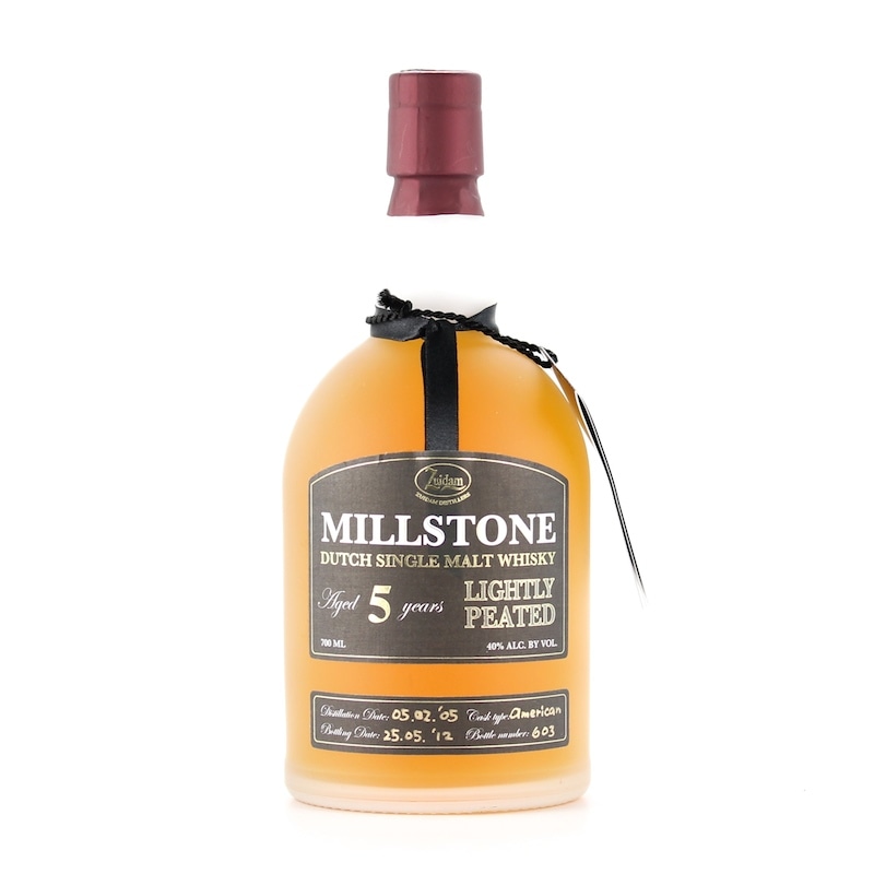 Zuidam Millstone Dutch Single Malt Whisky 5YO LIGHTLY PEATED 40%