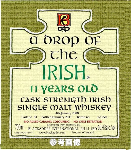 BLACKADDER A DROP OF THE IRISH PEATED 1999 11yo Cask No.1434 46%