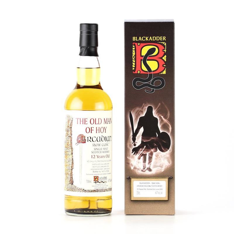【ラベルキズ】BLACKADDER THE OLD MAN OF HOY ORCADIAN RAW CASK 2005 12YO Cask ref:OMH2018-1 60.7%