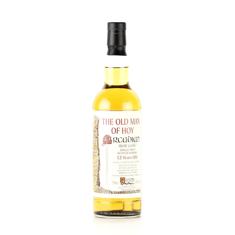 【ラベルキズ】BLACKADDER THE OLD MAN OF HOY ORCADIAN RAW CASK 2005 12YO Cask ref:OMH2018-1 60.7%