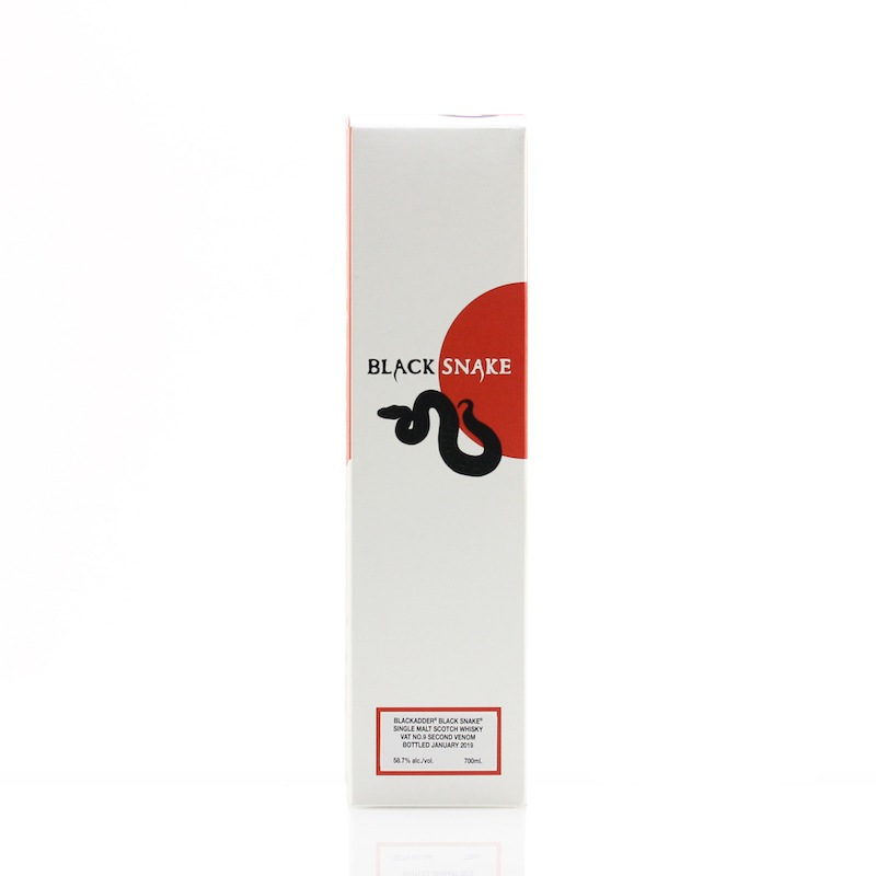 BLACKADDER BLACK SNAKE VAT No.9 2ND VENOM BOTTLED EXCLUSIVELY FOR JAPAN 58.7%