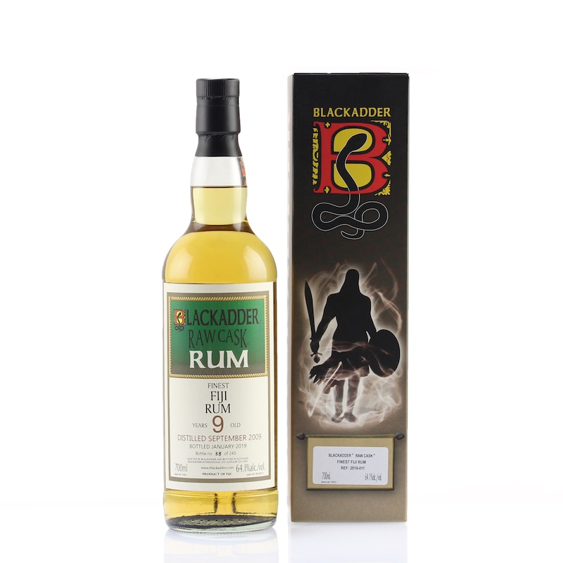 BLACKADDER RAW CASK FIJI RUM 2009 9yo Cask Ref:2019-011 64.1%