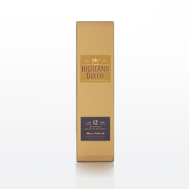 HIGHLAND QUEEN 12YO BLENDED SCOTCH WHISKY 40%