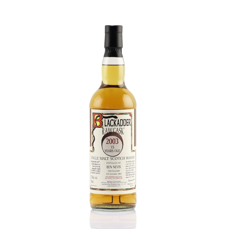BLACKADDER RAW CASK BEN NEVIS 2003 15yo Cask No.383 55.5%