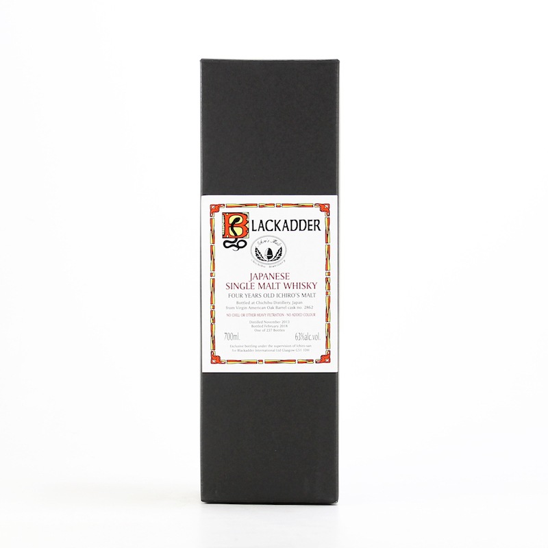 BLACKADDER Chichibu 4yo Virgin American Oak Barrel Cask No.2862 63%