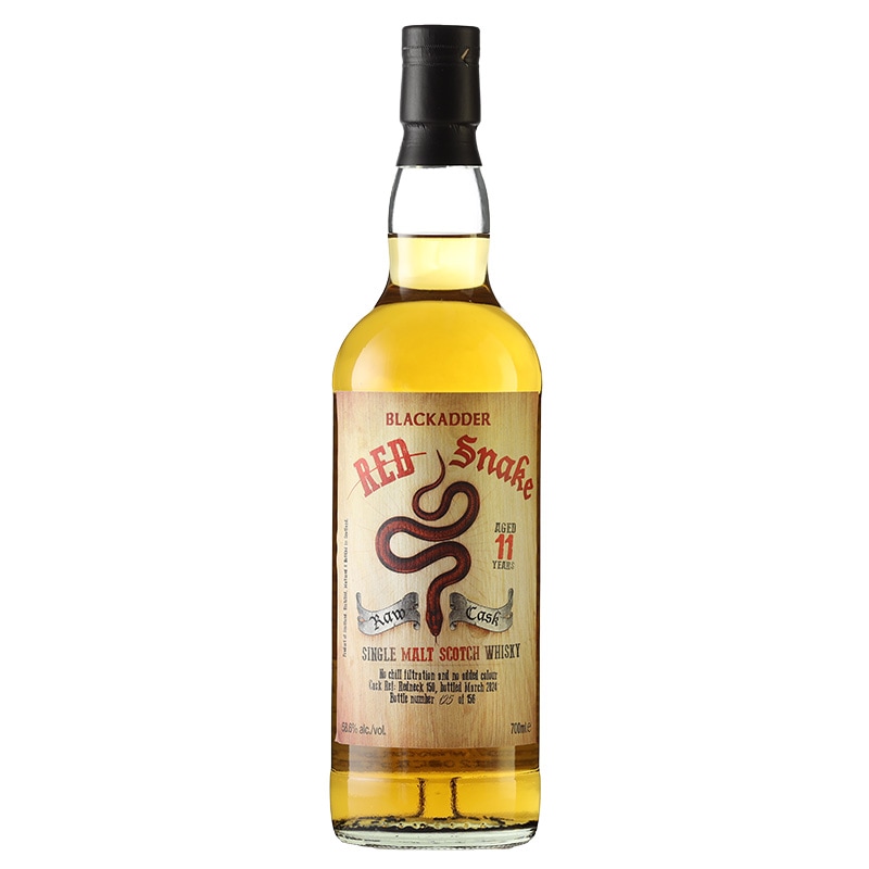 BLACKADDER RAW CASK RED SNAKE 11YO Cask Ref:RN 150 58.6%