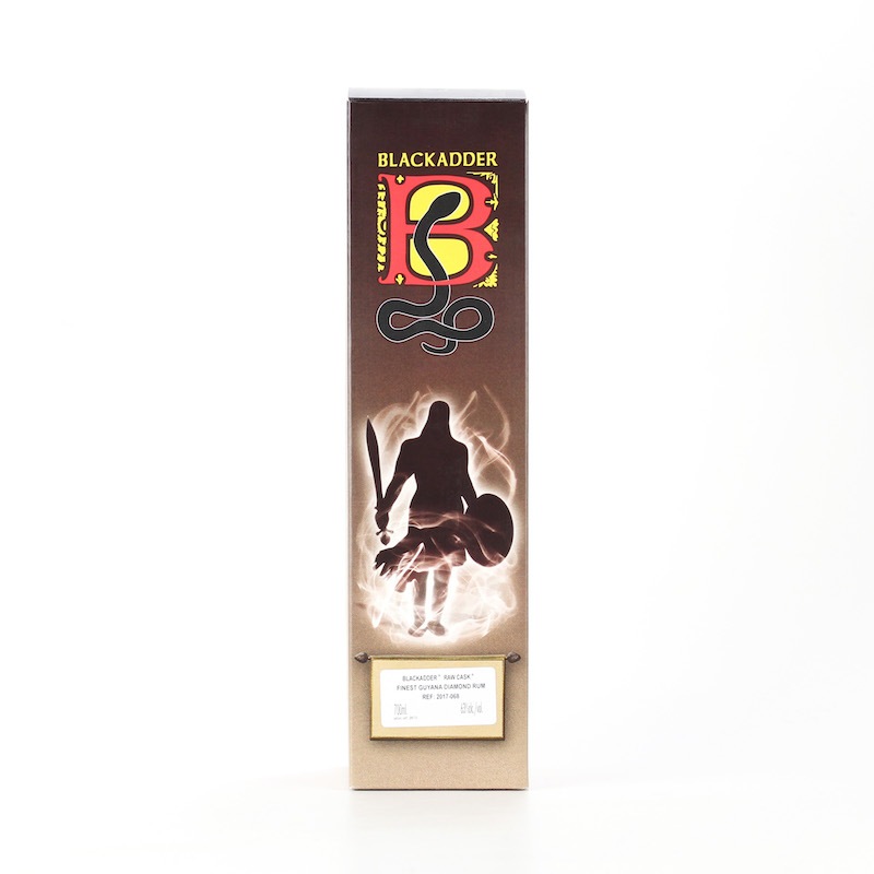 BLACKADDER RAW CASK RUM GUYANA DIAMOND RUM 14yo Cask ref:2017-068 63%