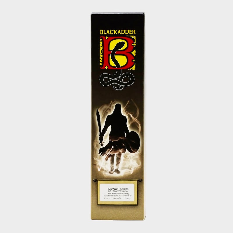 BLACKADDER RAW CASK INVERGORDON SINGLE GRAIN SCOTCH WHISKY 2006 14YO CELEBRATING 25 YEARS OF BLACKADDER Cask no.901435 64.2%