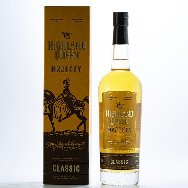 値下げ！ジャックダニエル　ハイランドクイーン　マジェスティ　スコッチウイスキー HIGHLAND QUEEN MAJESTY CLASSIC HIGHLAND SINGLE MALT SCOTCH WHISKY