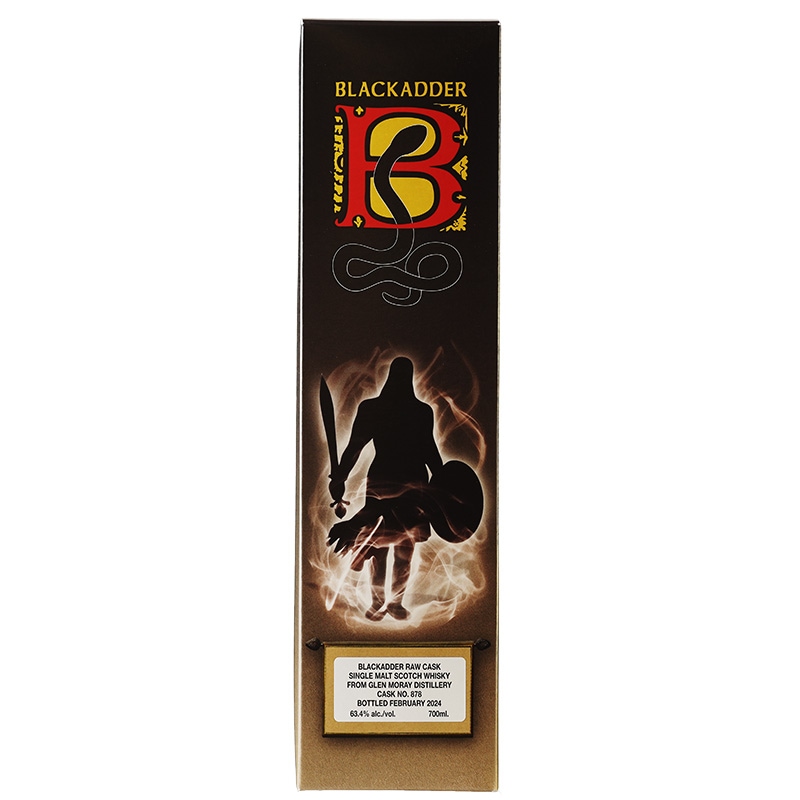 BLACKADDER RAW CASK GLEN MORAY 2013 10YO CASK NO. 878 63.4% 
