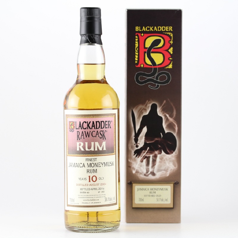 BLACKADDER RAW CASK JAMAICA MONEYMOSK RUM 2004 10yo Cask Ref:2015-018 58.1%