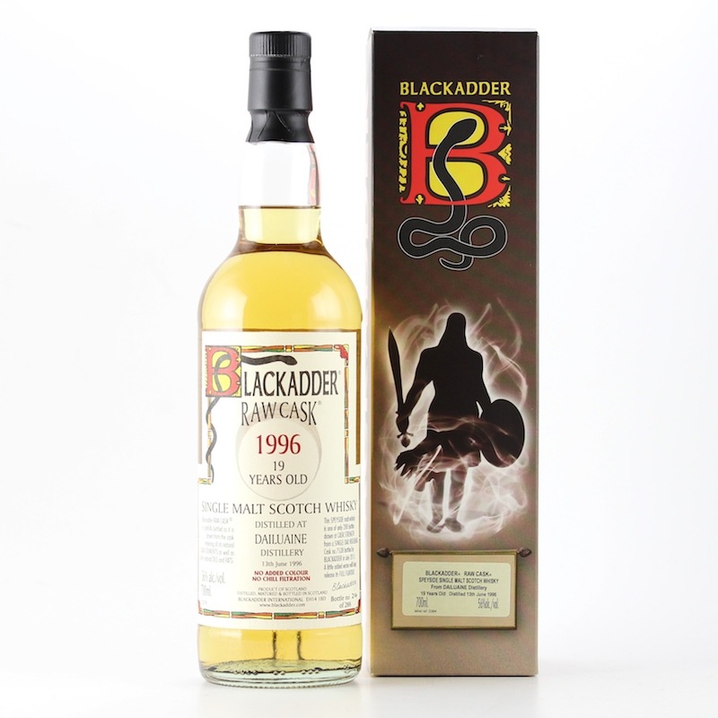 BLACKADDER RAW CASK 1996 23年 BLACKADDER RAW CASK DAILUAINE 1996 19yo Cask no.7538 56