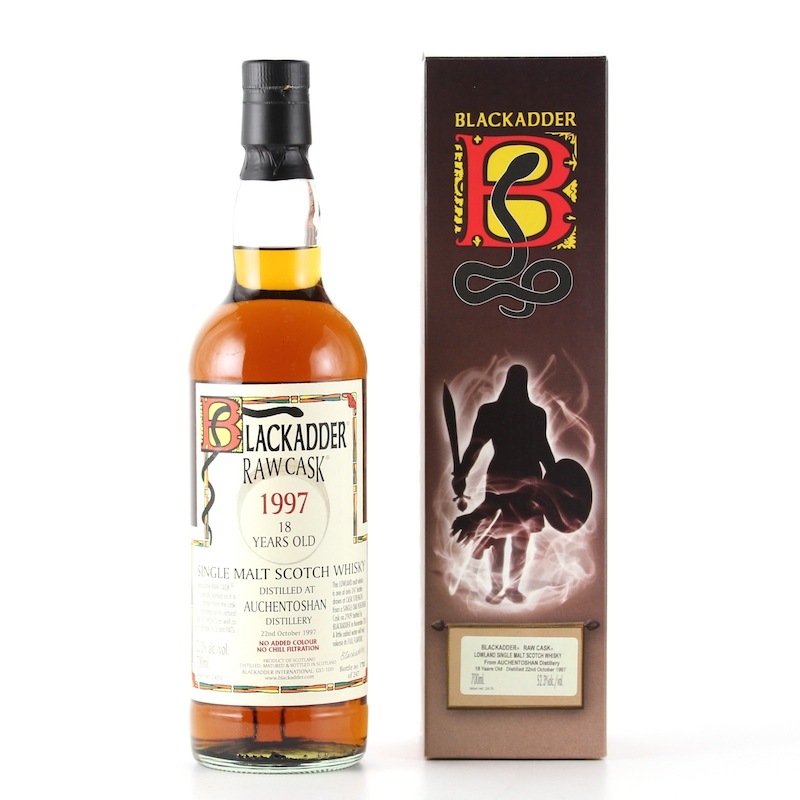 BLACKADDER RAW CASK AUCHENTOSHAN 1997 18yo Cask No.2909 52.3%