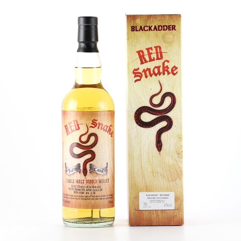 BLACKADDER RED SNAKE RAW CASK Cask ref:Redneck RC01 60.5%