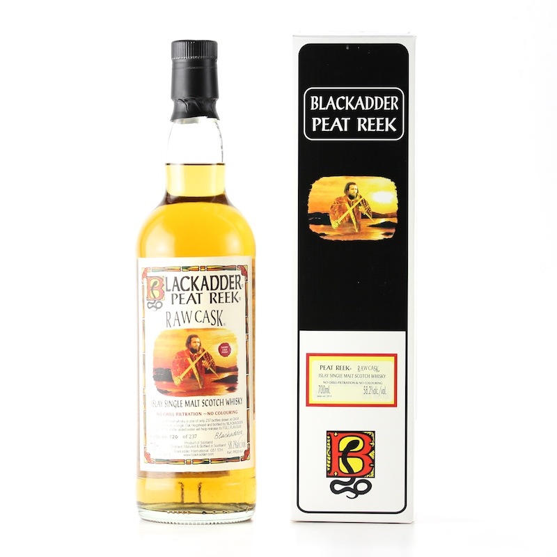 BLACKADDER RAW CASK PEAT REEK SHERRY CASK FINISH Cask Ref:PR2016-1 58.2%