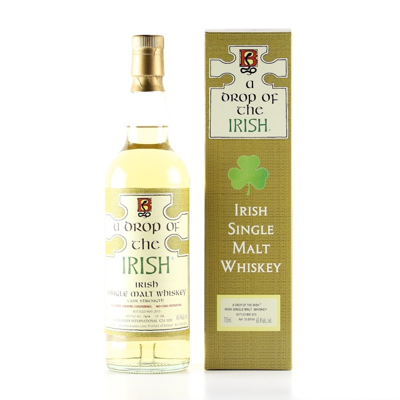 BLACKADDER A DROP OF THE IRISH Cask ref:DI2015-6 60.4%