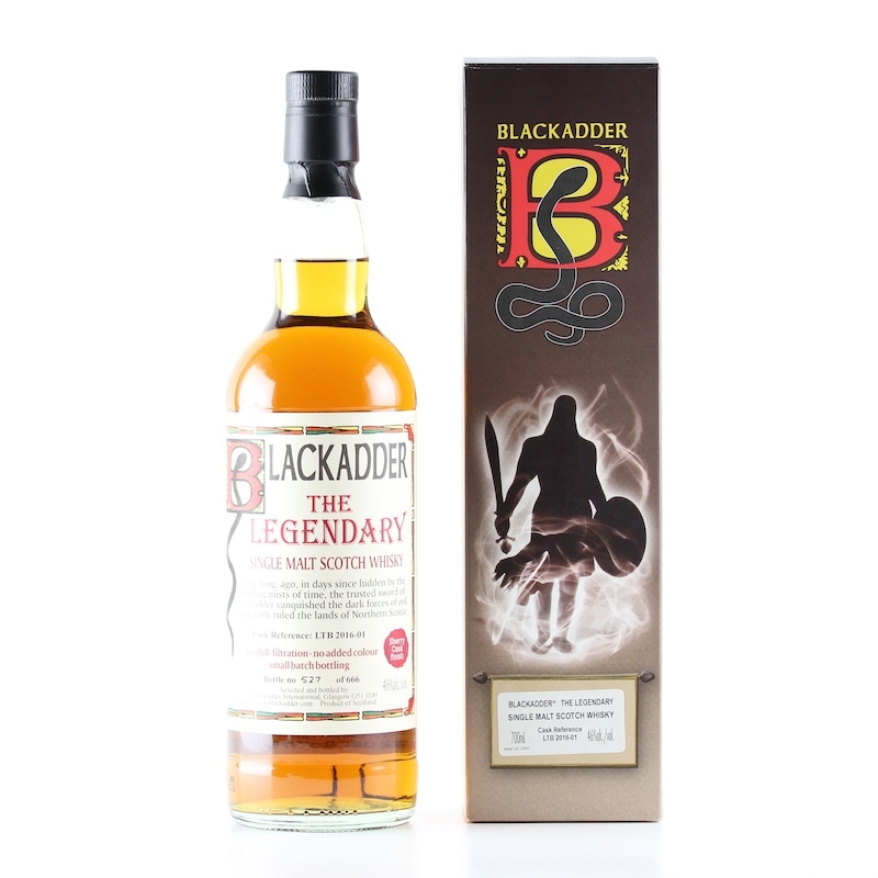 BLACKADDER THE LEGENDARY Cask ref:LTB2016-01 Sherry Cask Finish 46%