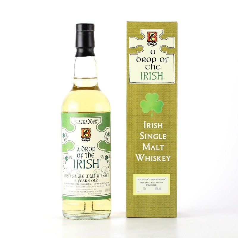 BLACKADDER A DROP OF THE IRISH 8yo Cask ref:2015-7 46%
