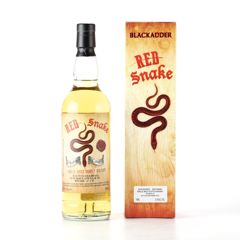 BLACKADDER RED SNAKE RAW CASK Cask ref:Redneck 09 SPICY 57.9%