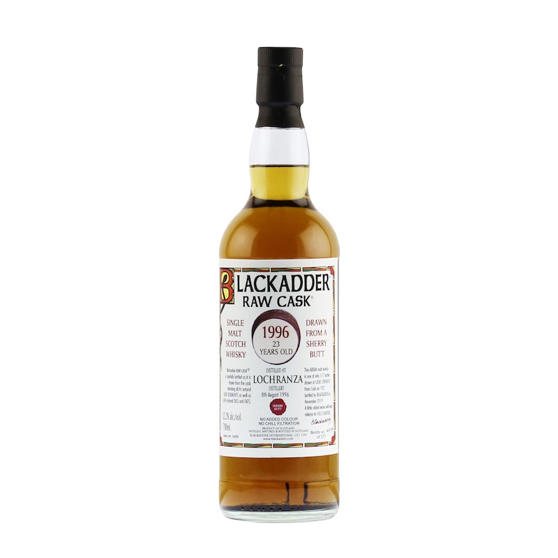 【箱・ラベルキズ】BLACKADDER RAW CASK LOCHRANZA 1996 23YO SHERRY BUTT Cask no:932 52.2%