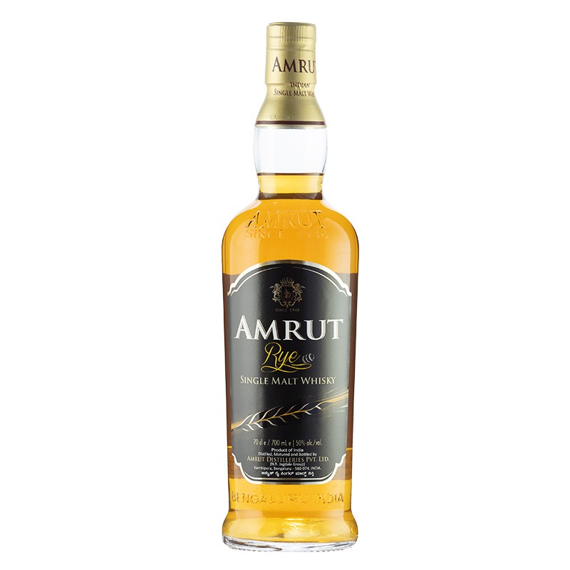 AMRUT RYE SINGLE MALT WHISKY 50%
