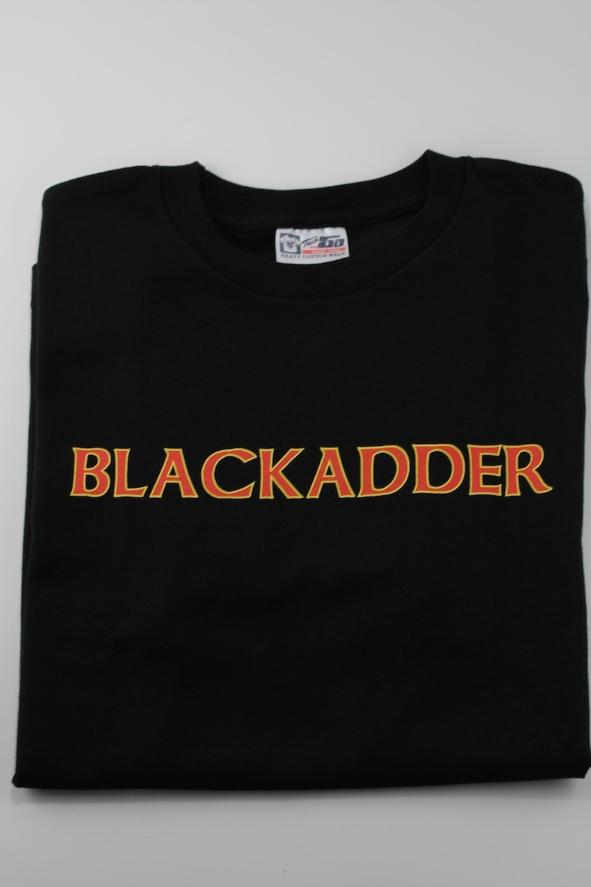 BLACKADDER T-SHIRT BLACK M