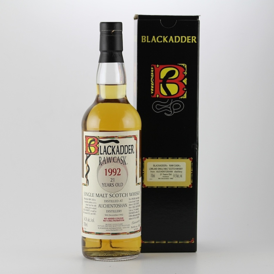 BLACKADDER RAW CASK AUCHENTOSHAN 1992 21yo Cask No.7746 54.5%