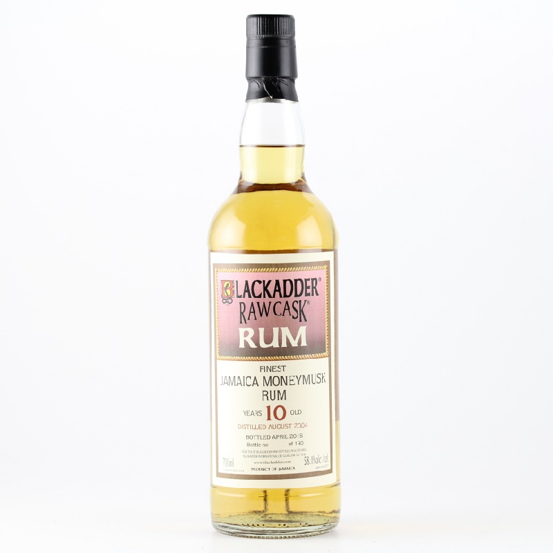 BLACKADDER RAW CASK JAMAICA MONEYMUSK RUM 2004 10yo 58.1%