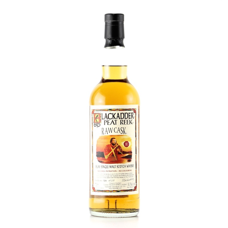 BLACKADDER RAW CASK PEAT REEK SHERRY CASK FINISH Cask Ref:PR2016-1 58.2%