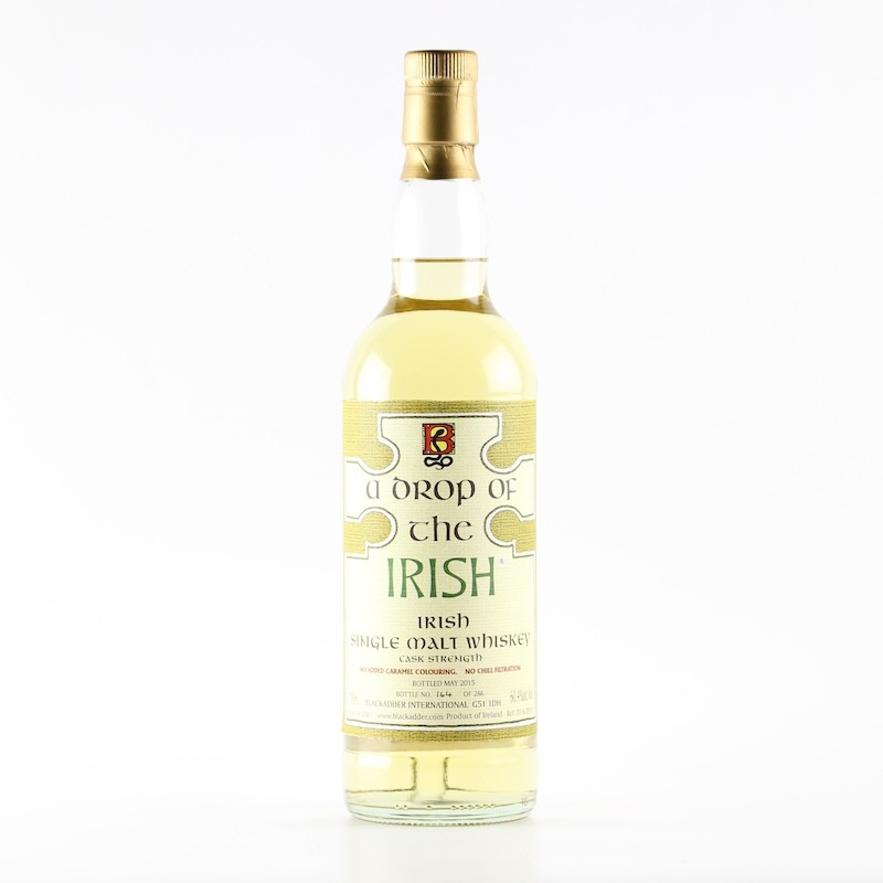 BLACKADDER A DROP OF THE IRISH Cask ref:DI2015-6 60.4%
