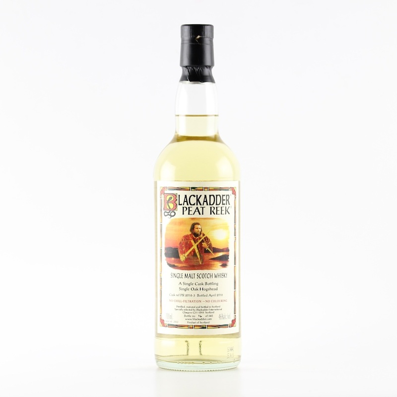 BLACKADDER PEAT REEK Cask ref:PR2016-3 46%