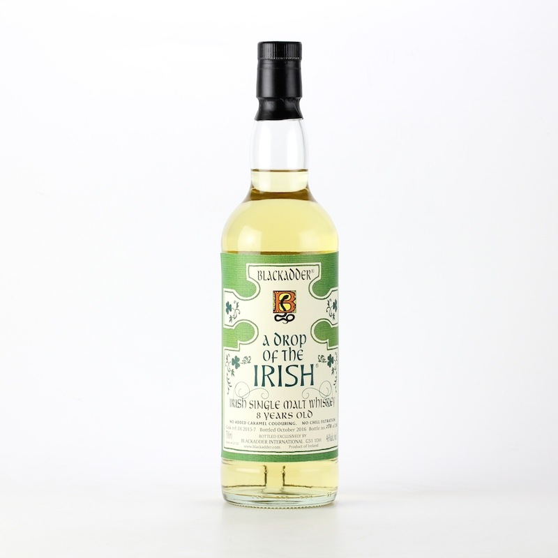BLACKADDER A DROP OF THE IRISH 8yo Cask ref:2015-7 46%