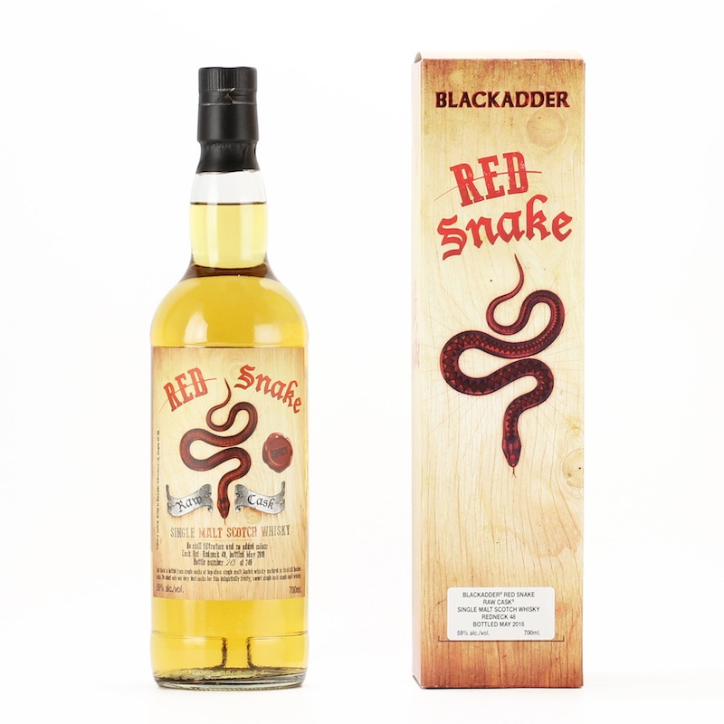 BLACKADDER RED SNAKE RAW CASK Cask Ref: Redneck48 SPICY 59%