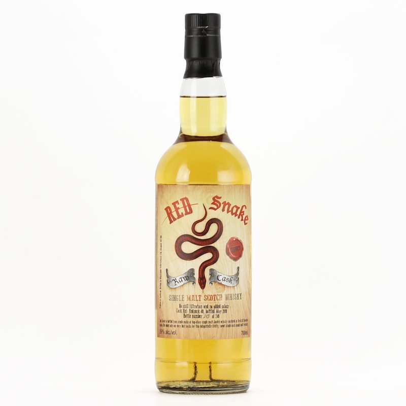 BLACKADDER RED SNAKE RAW CASK Cask Ref: Redneck48 SPICY 59%