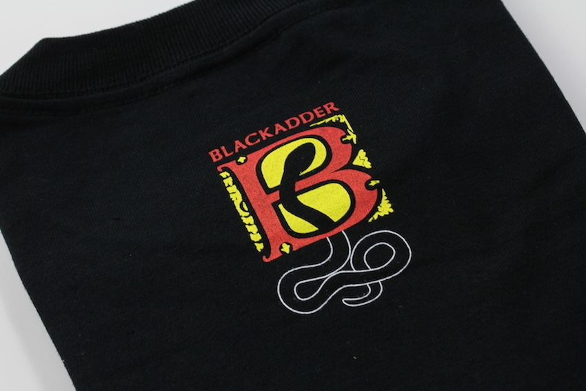 BLACKADDER T-SHIRT BLACK M