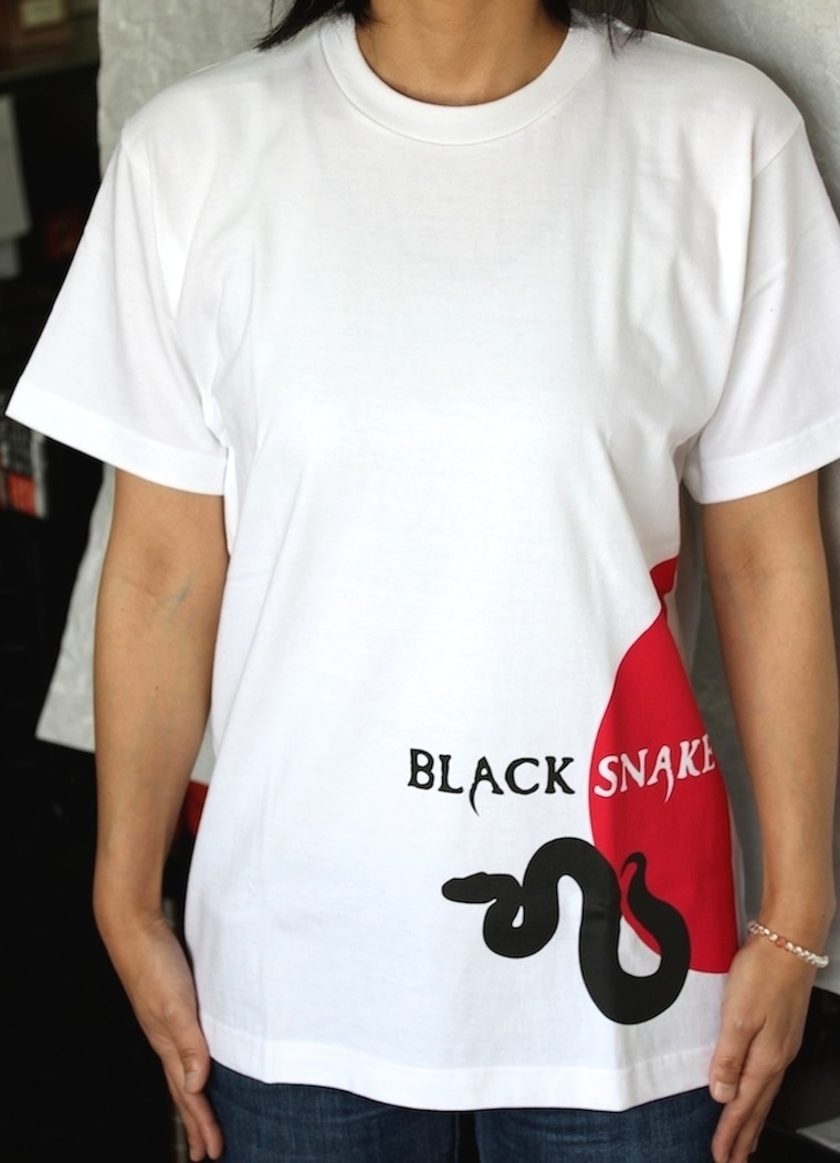 BLACKADDER BLACKSNAKE T-SHIRT WHITE M