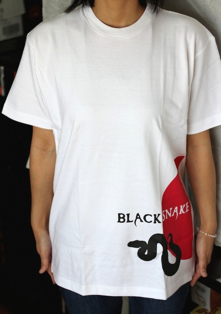 BLACKADDER BLACKSNAKE T-SHIRT WHITE L
