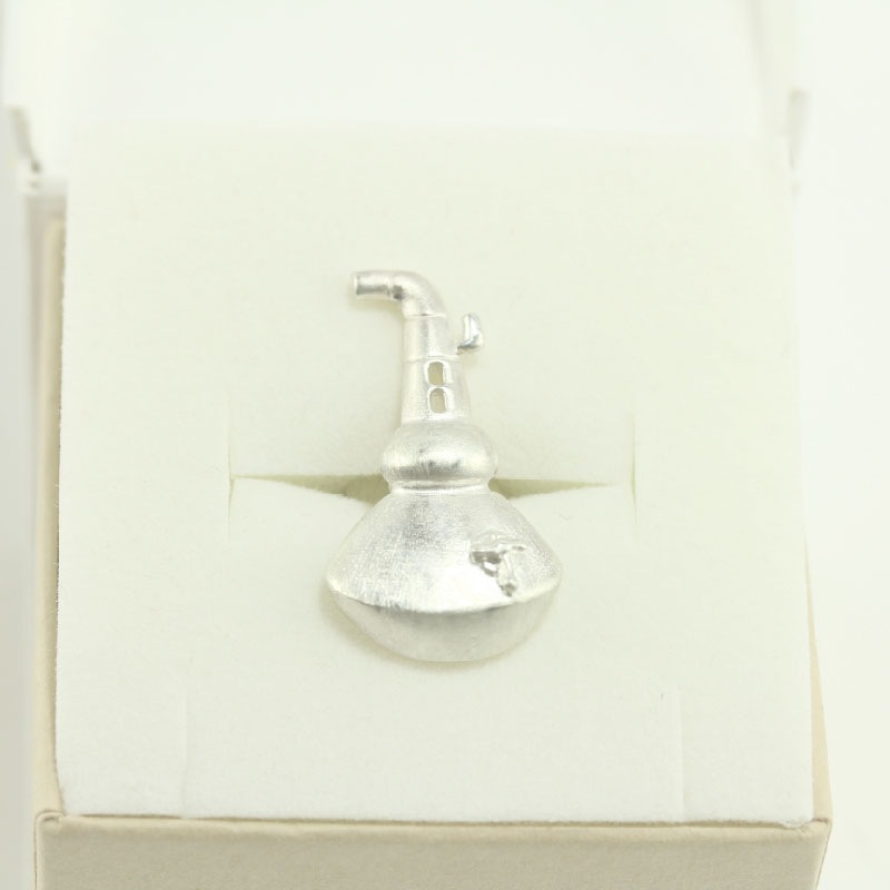 POTSTILL PIN BROOCH ロジウムメッキ