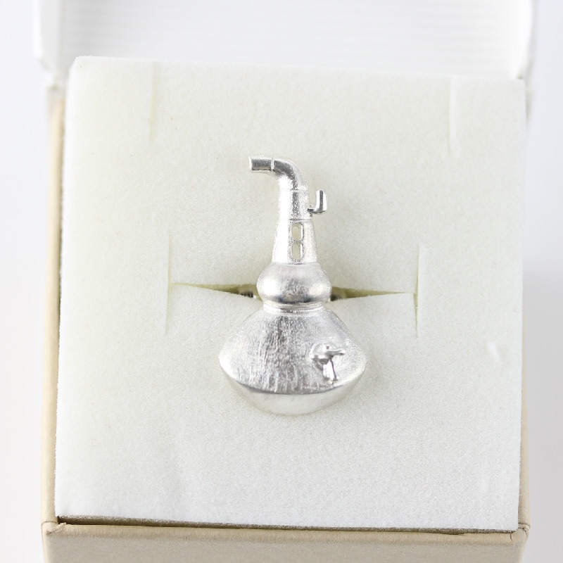 POTSTILL PIN BROOCH ロジウムメッキ無し