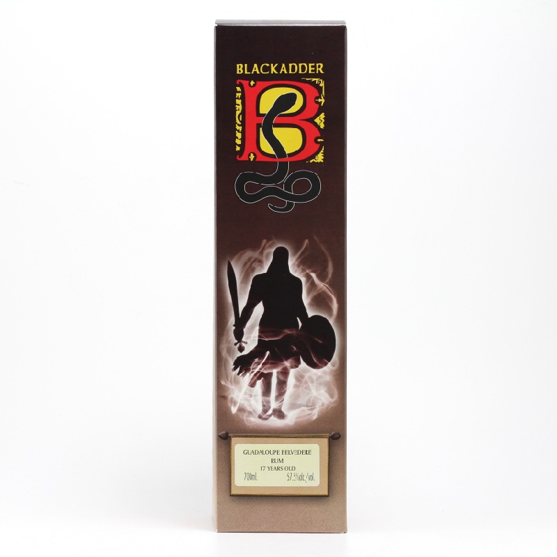 BLACKADDER RAW CASK GUADALOUPE BELVEDERE RUM 1998 17yo Cask Ref:2015-016 57.5%
