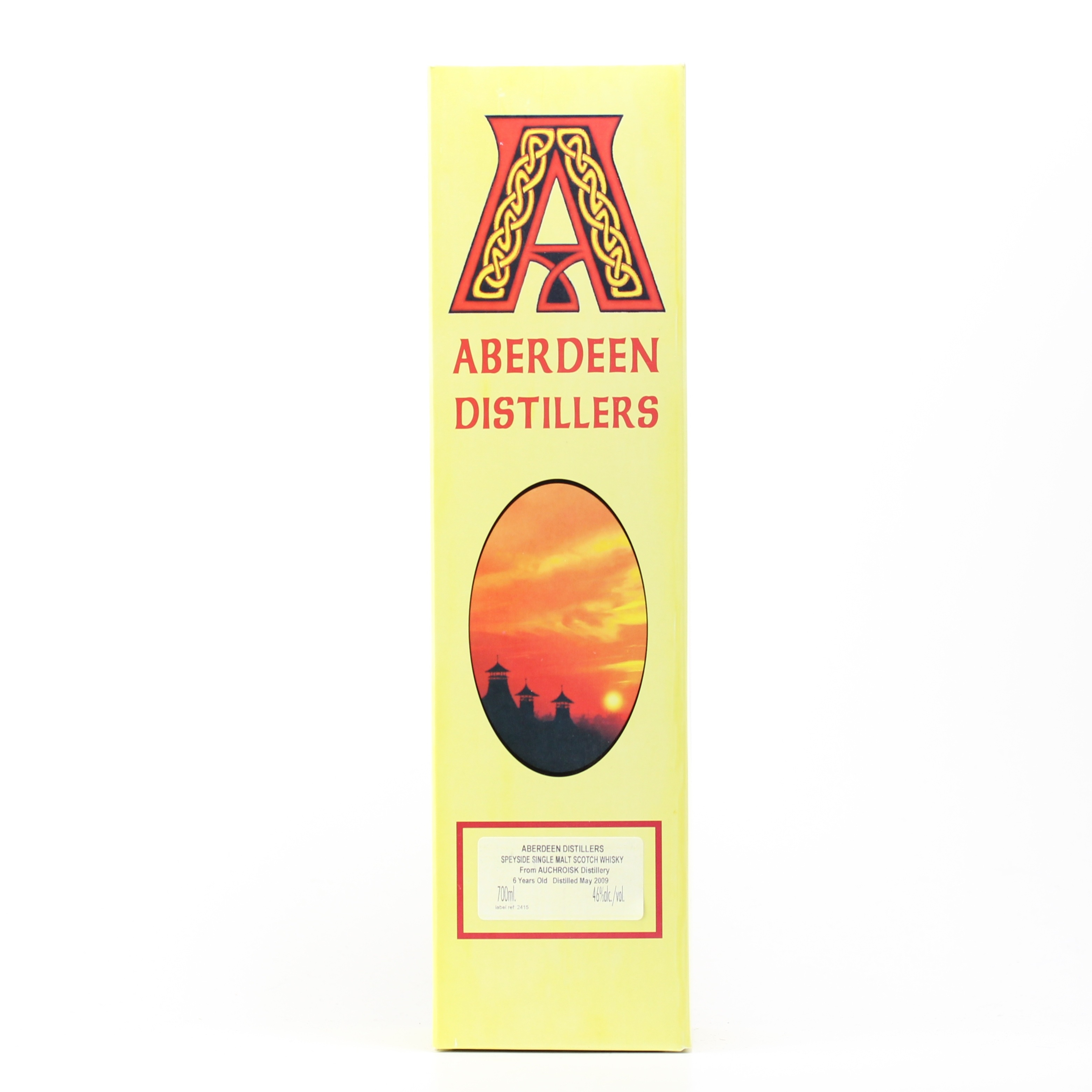 ABERDEEN DISTILLERS AUCHROISK 2009 6yo Cask ref:ABD1014 46%