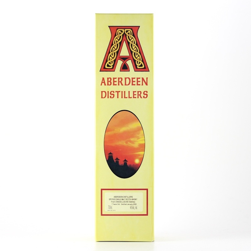 ABERDEEN DISTILLERS CRAIGELLACHIE 2008 6yo Cask ref:ABD1018 46%