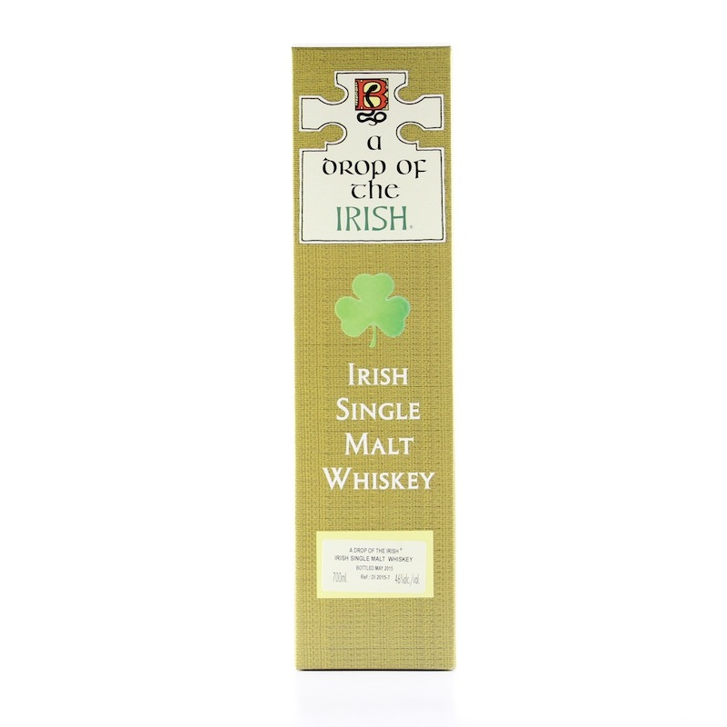 BLACKADDER A DROP OF THE IRISH Cask ref:DI7/2015 46%