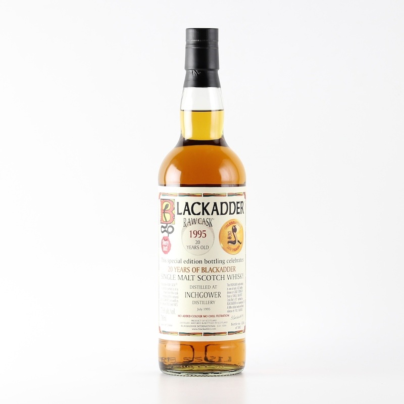 BLACKADDER STATEMENT NO.12 RAW CASK INCHGOWER 1995 20yo Cask ref:692 57.6%