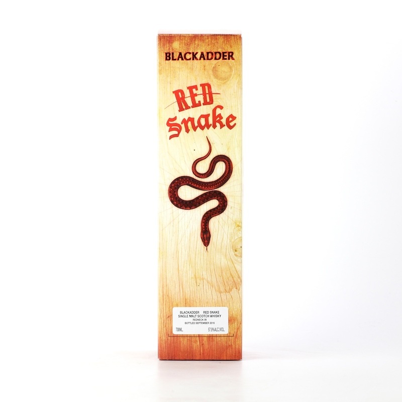 BLACKADDER RED SNAKE RAW CASK Cask ref:Redneck 09 SPICY 57.9%