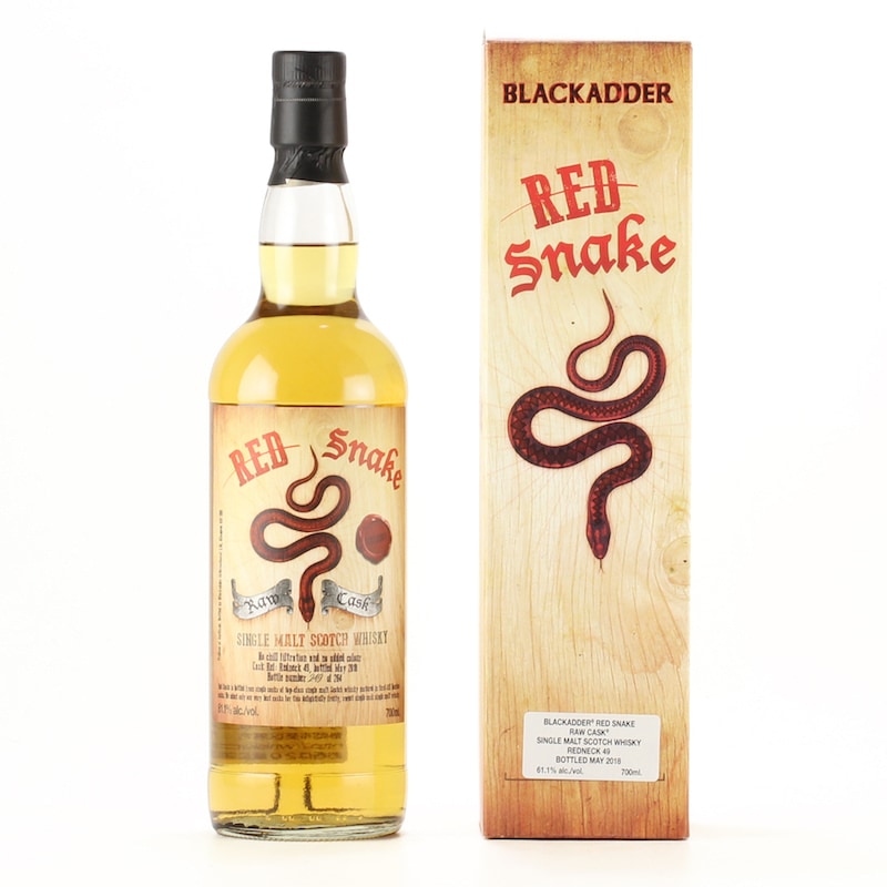 BLACKADDER RED SNAKE RAW CASK Cask Ref: Redneck49 CREAMY 61.1%