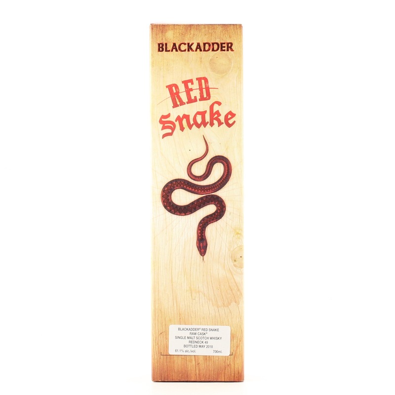 BLACKADDER RED SNAKE RAW CASK Cask Ref: Redneck49 CREAMY 61.1%