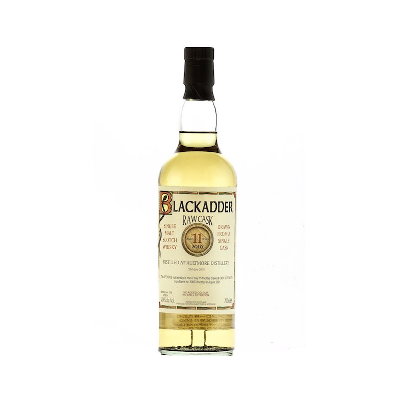 【箱キズ】BLACKADDER RAW CASK AULTMORE 2010 11YO Cask No: 800674 58.4%