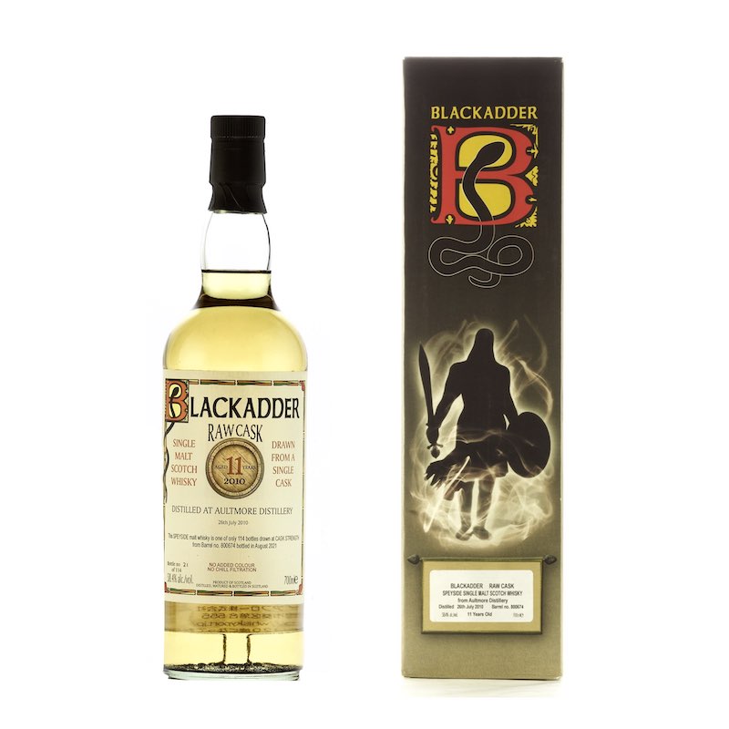 【箱キズ】BLACKADDER RAW CASK AULTMORE 2010 11YO Cask No: 800674 58.4%