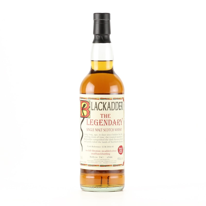 BLACKADDER LEGENDARY SHERRY CASK FINISH Cask Ref:LTB2016-01 46%